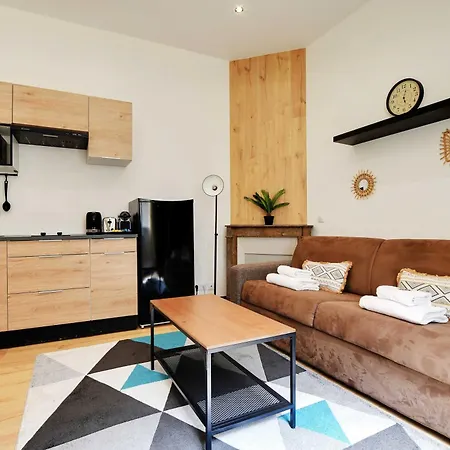 Peaceful - 2p - Buttes-chaumont With Ac Appartamento Parigi